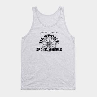 J&J's Bespoke Spoke Wheels - Black Tank Top